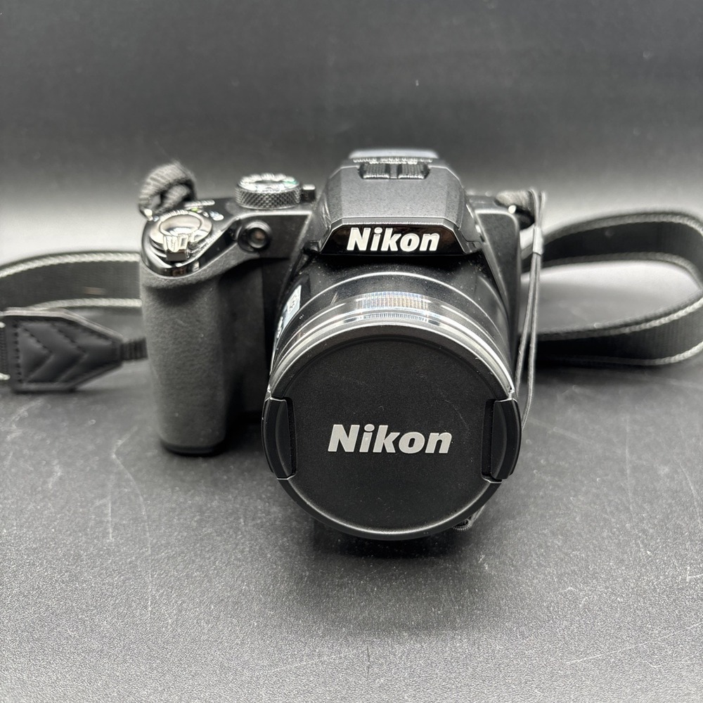 Nikon COOLPIX P100 10.3MP Digital Camera 26x Zoom Tested Battery